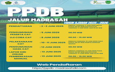 PPDB MADRASAH 2025_ JALUR MADRASAH
