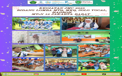 MTSN 12 Jakarta Meriahkan JMC 2025 Bidang Keagamaan di MTsN 3 Jakarta